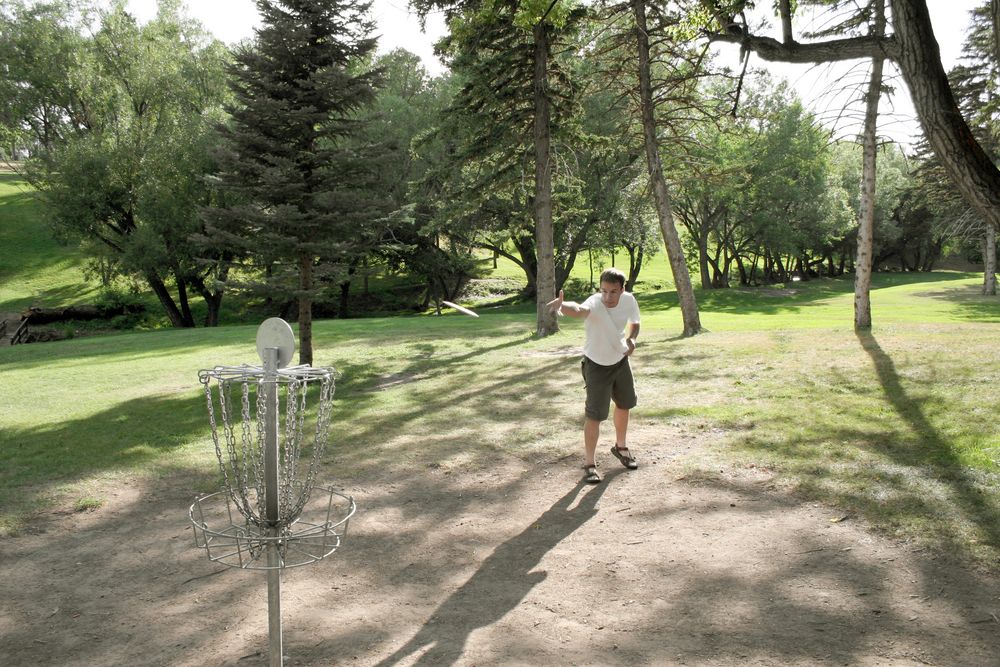 Frisbee Golf at Pioneer Park