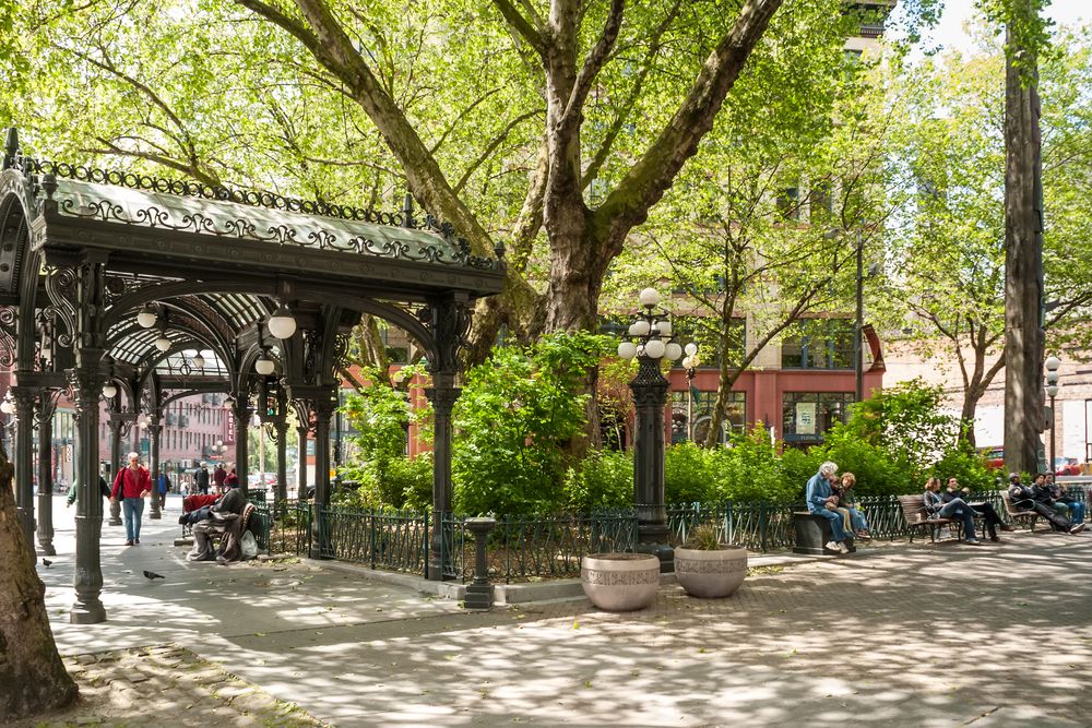 View of Pioneer Square