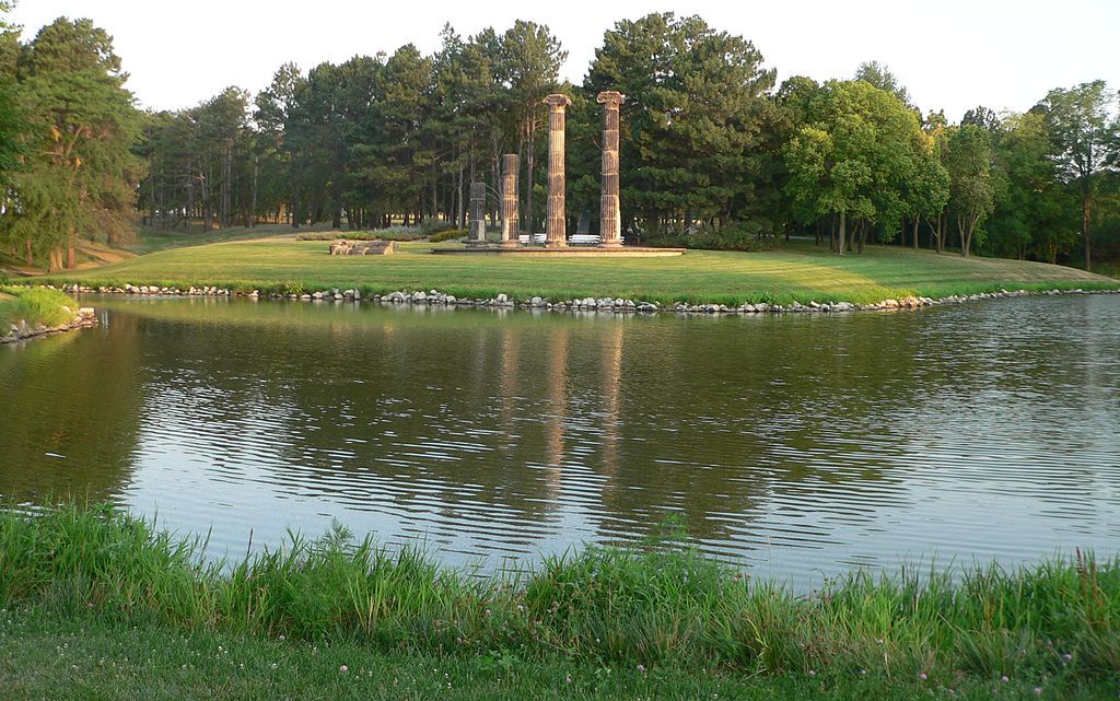 Water body at Pioneers Park Nature Center