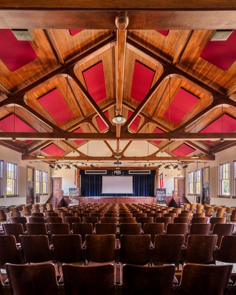 Auditorium in Plains High School
