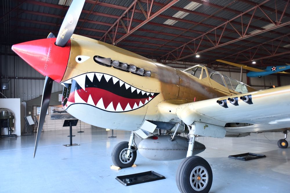 View of the Planes of Fame Air Museum