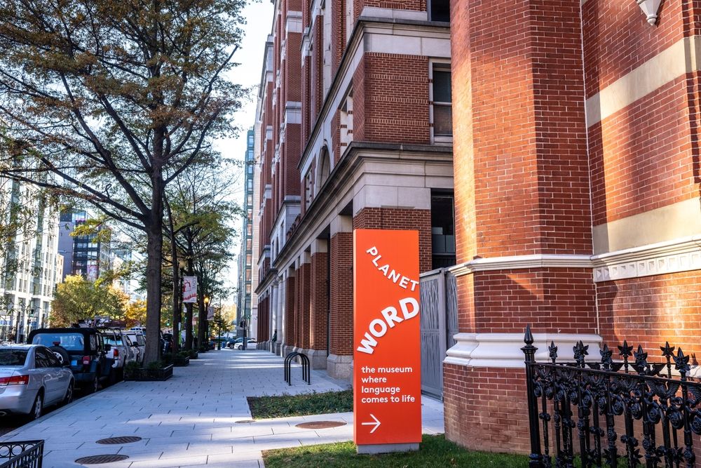 Signage of Planet Word