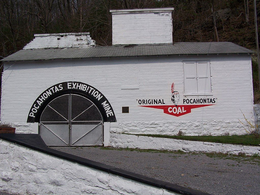 Exterior view of Pocahontas Exhibition Coal Mine and Museum