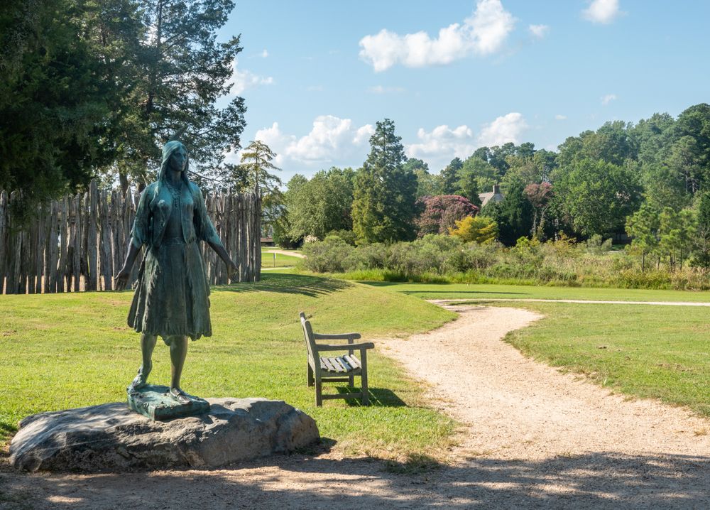 Pocahontas Statue