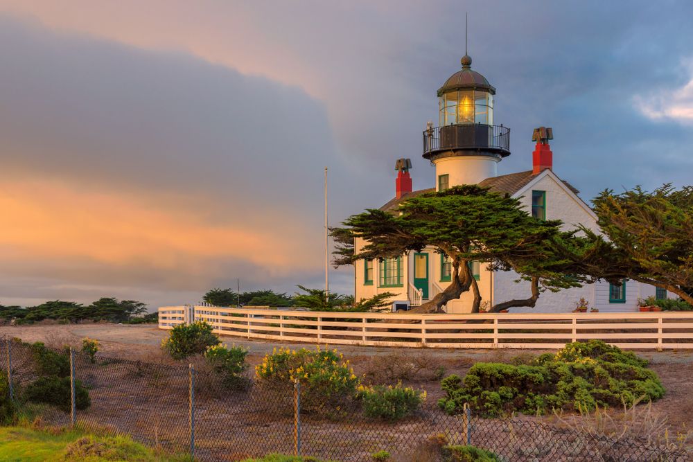 View of Point Pinos Lighthouse