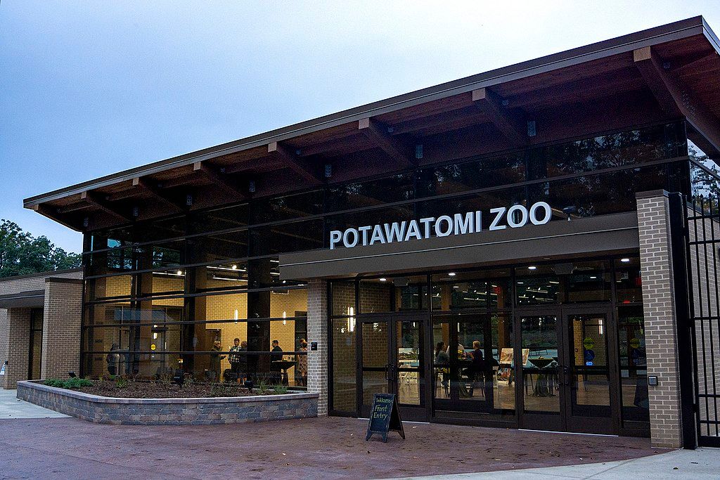 Entrance of Potawotami Zoo