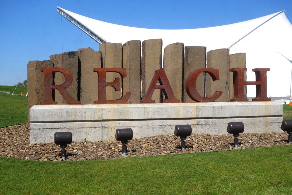 Signage of REACH Museum
