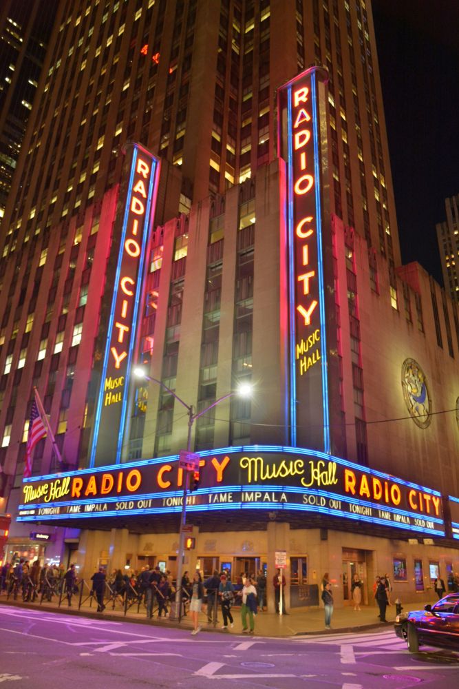 Radio City Music Hall in New York City