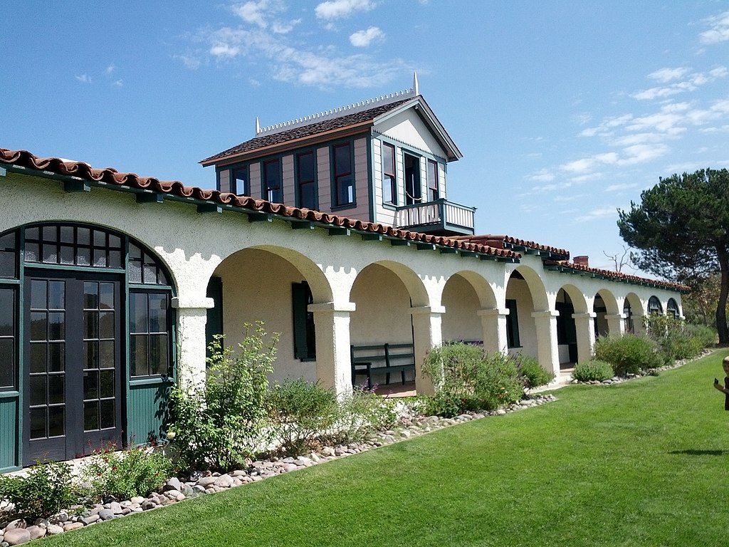 View of Rancho Guajome Adobe