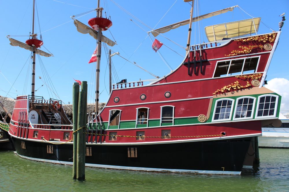 A boat read for the Pirate Cruise