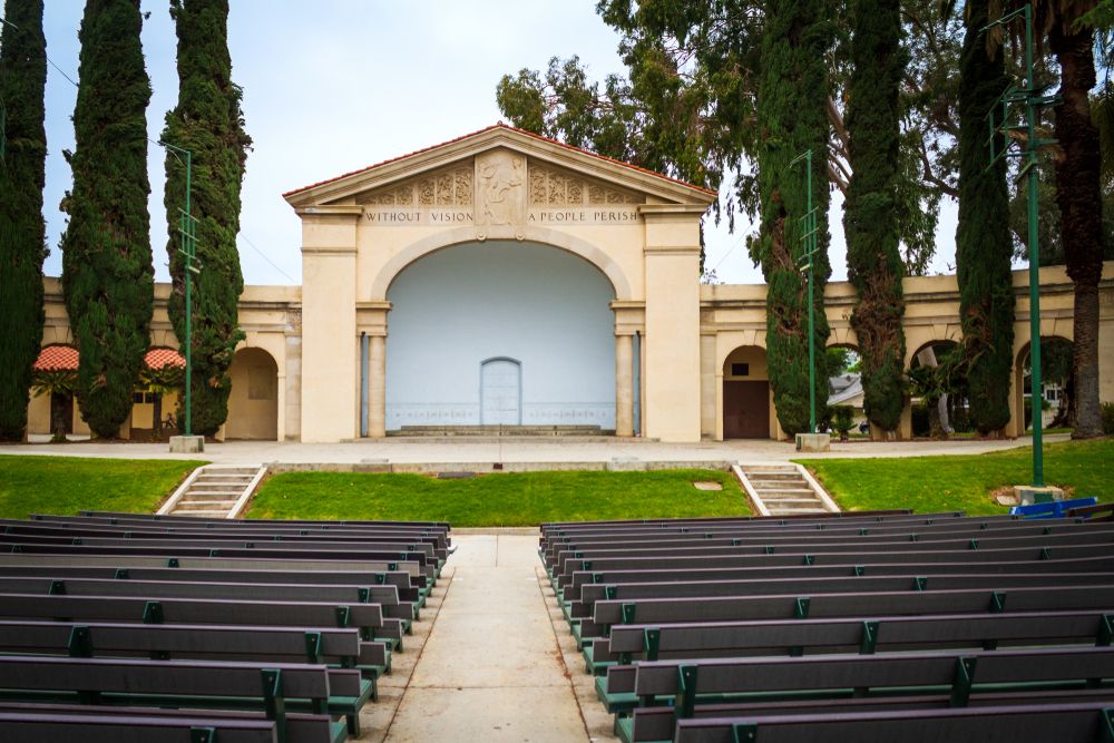 Stage at Redlands Bowl
