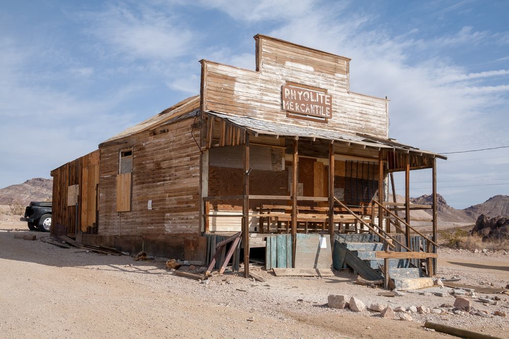 Mercantile at Rhyolite, Nevada