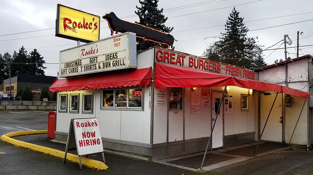 Front view of Roake’s