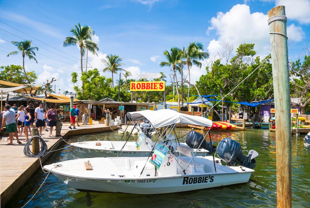Boats at Robbie’s Marina