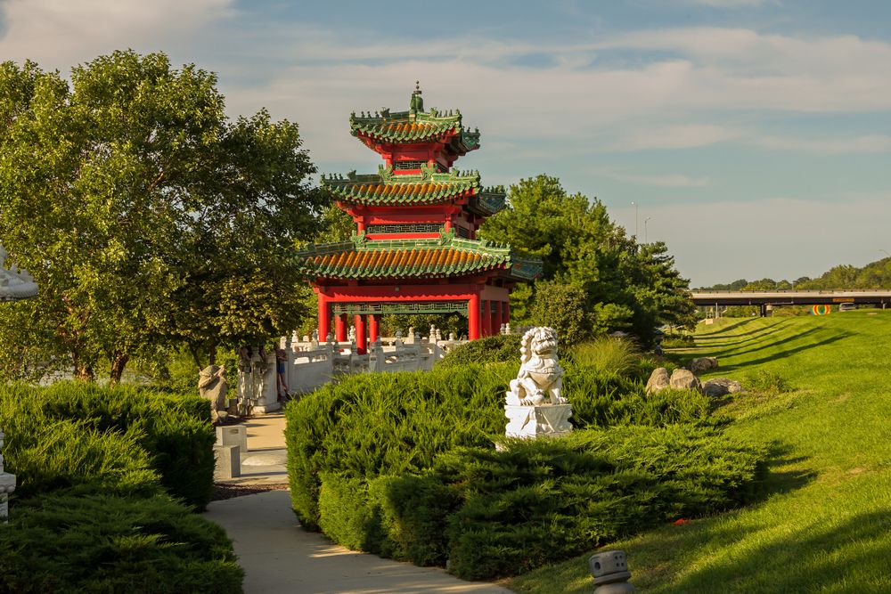 Chinese carden at Robert D. Ray Asian Gardens