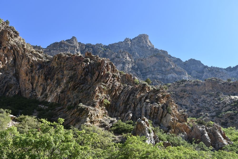 Daytime view of Rock Canyon