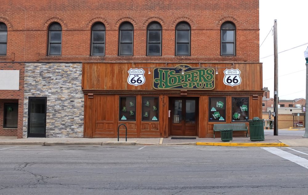 A pub along Downtown Rolla