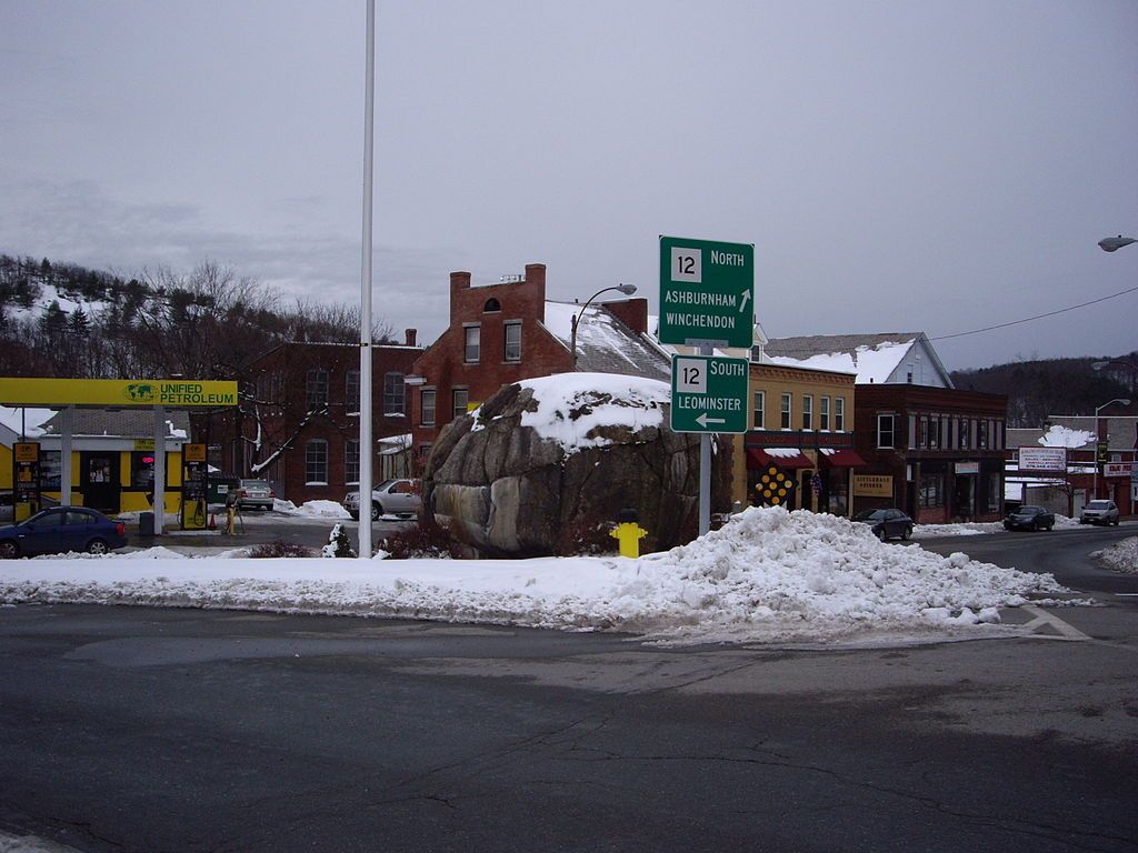 View of Rollstone Boulder