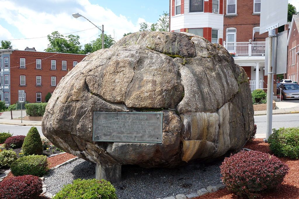 View of Rollstone Boulder