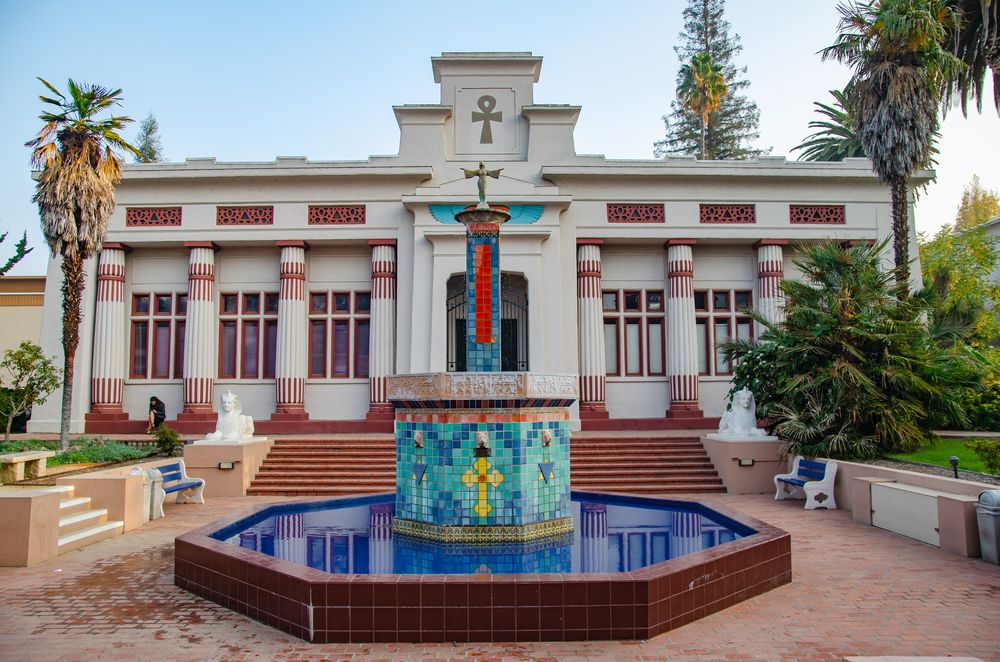 Exterior view of Rosicrucian Egyptian Museum