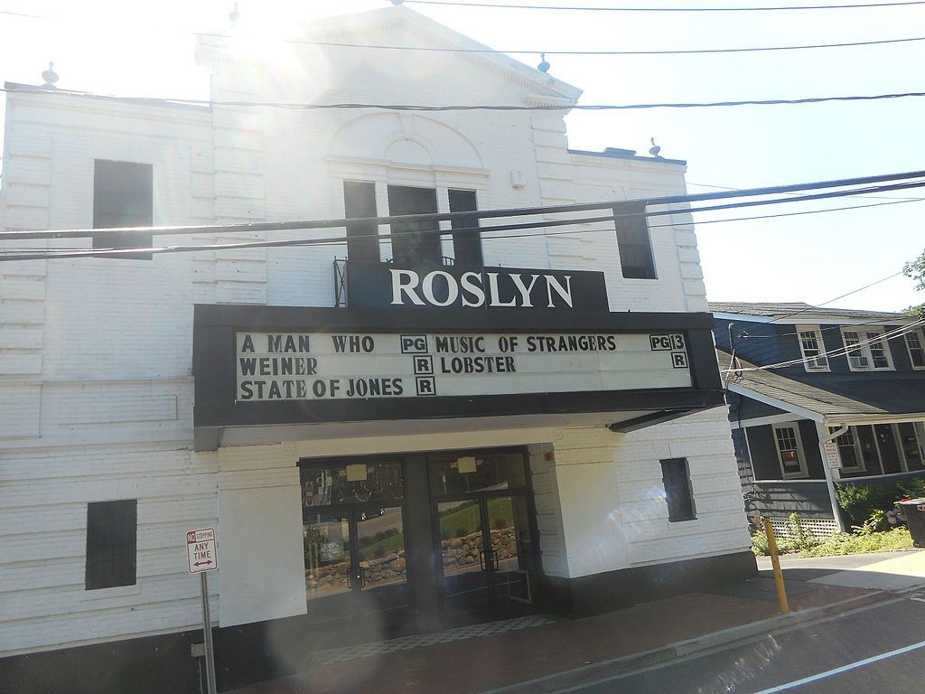 Exterior view of Roslyn Theatre