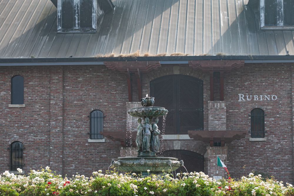 Fountain at Rubino Estates Winery
