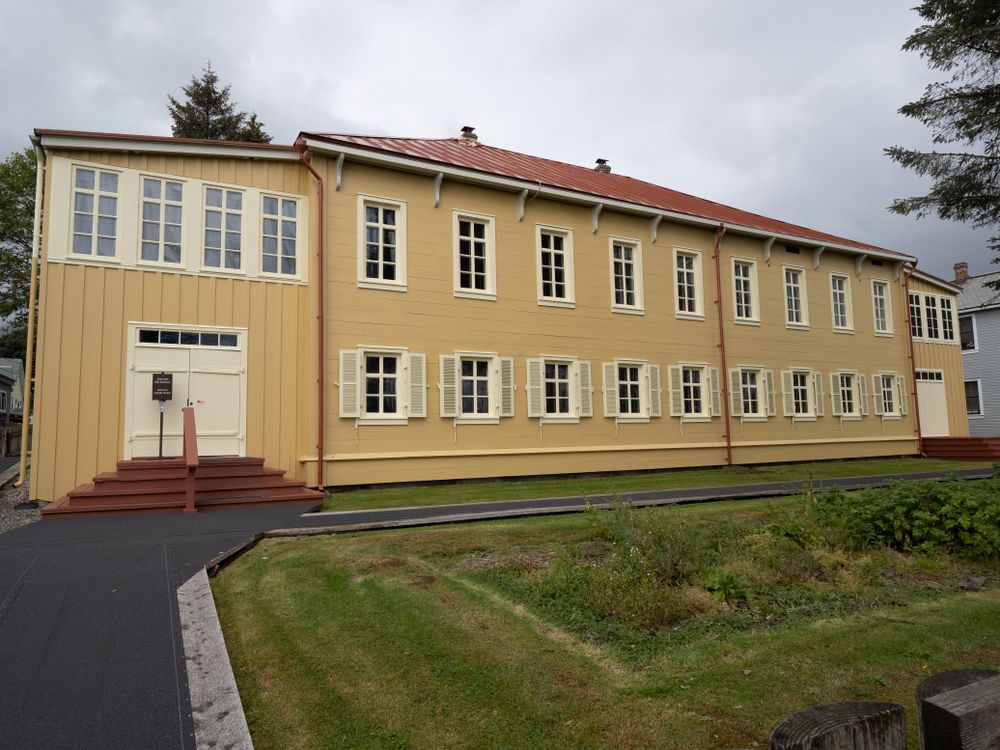 Exterior of the Russian Bishops House in Sitka