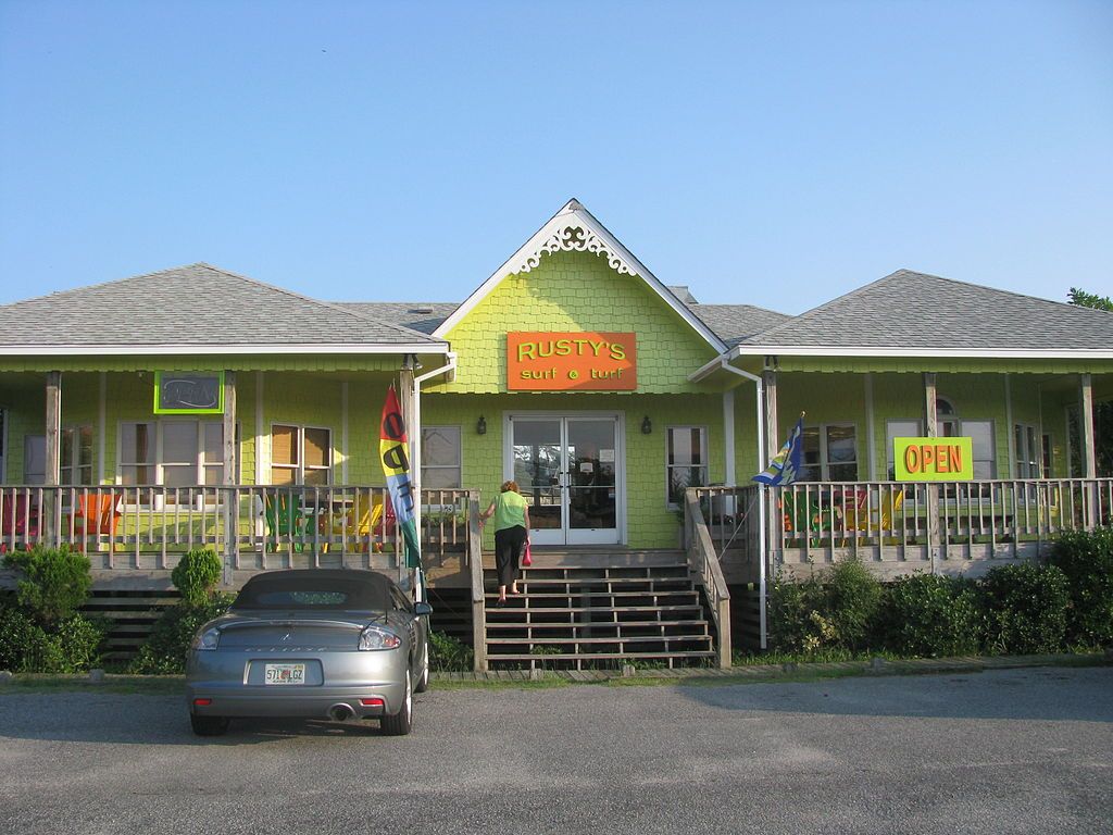 Exterior view of the Rusty's Surf & Turf