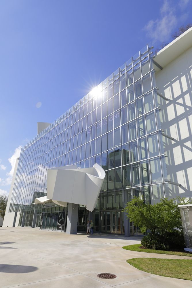 Exterior of New World Center