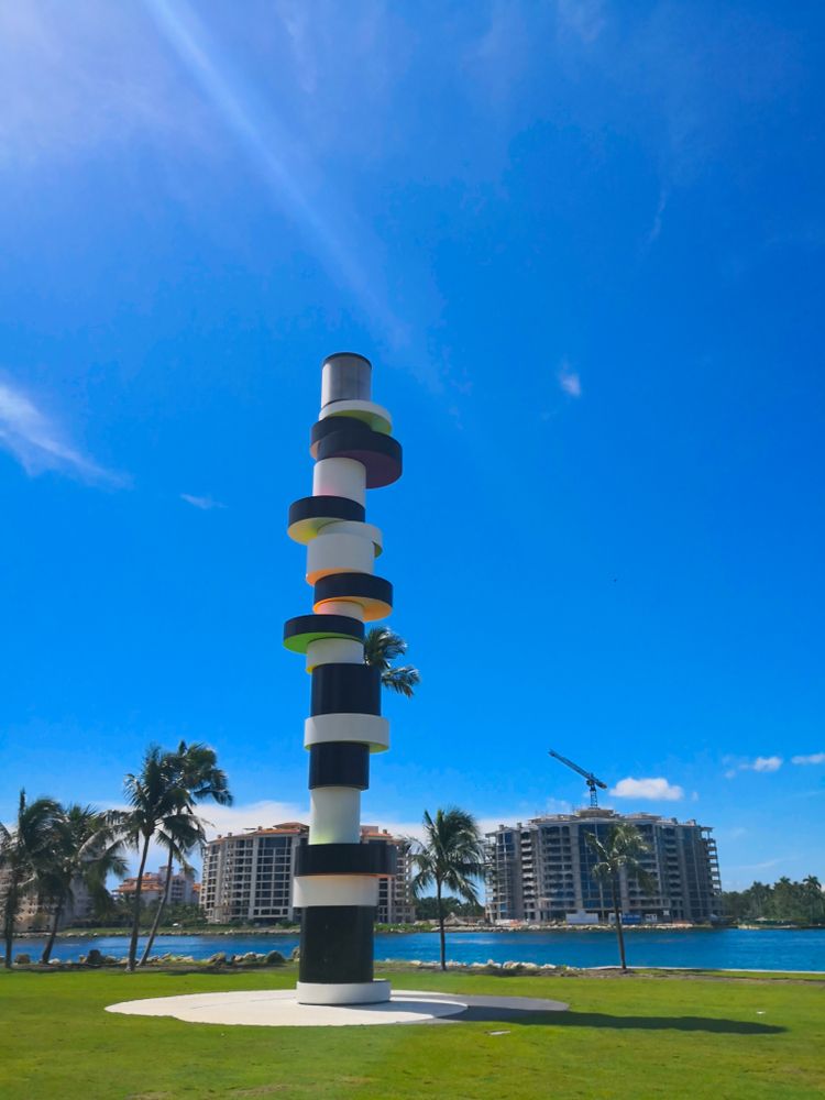 The unique South Pointe Park lighthouse