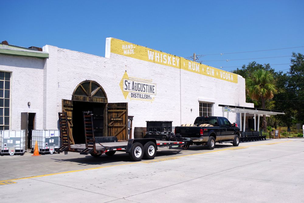 Outside view of Saint Augustine Distillery