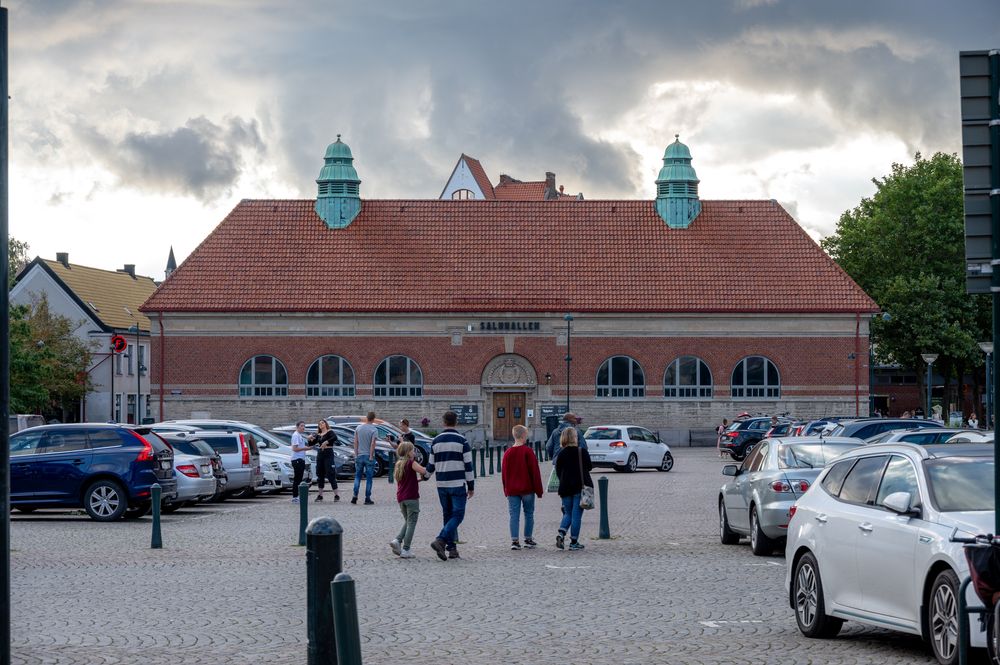 Exterior view of Saluhallen in Lund