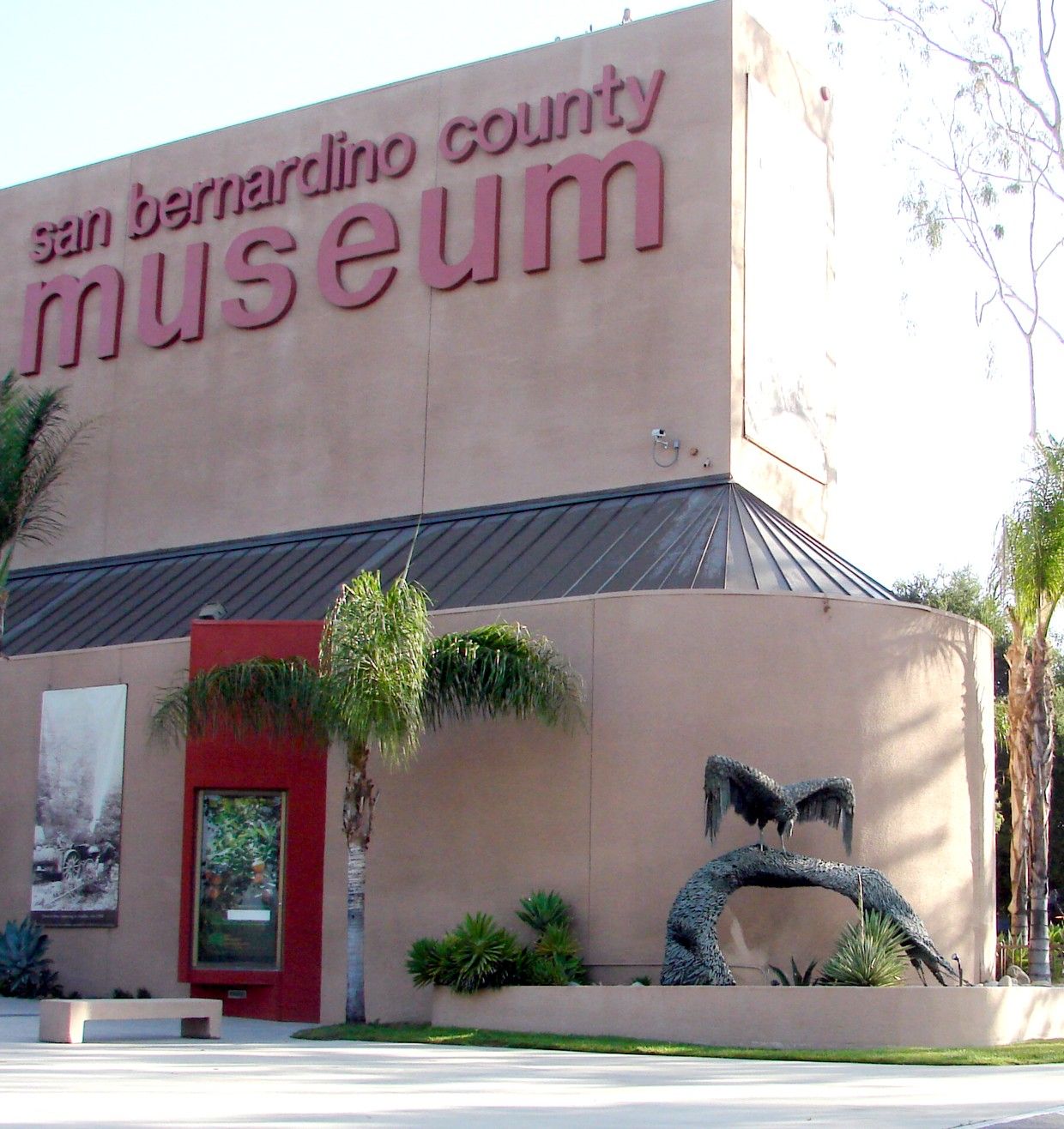 Entrance of San Bernardino County Museum