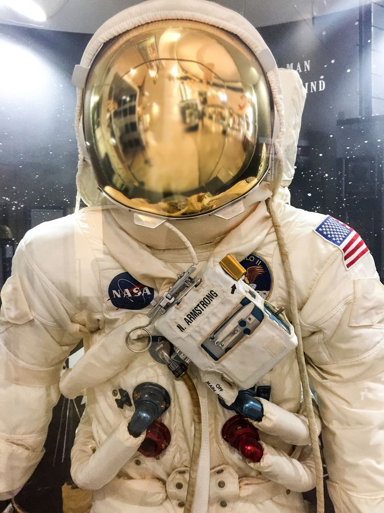 Space suit at San Diego Air & Space Museum