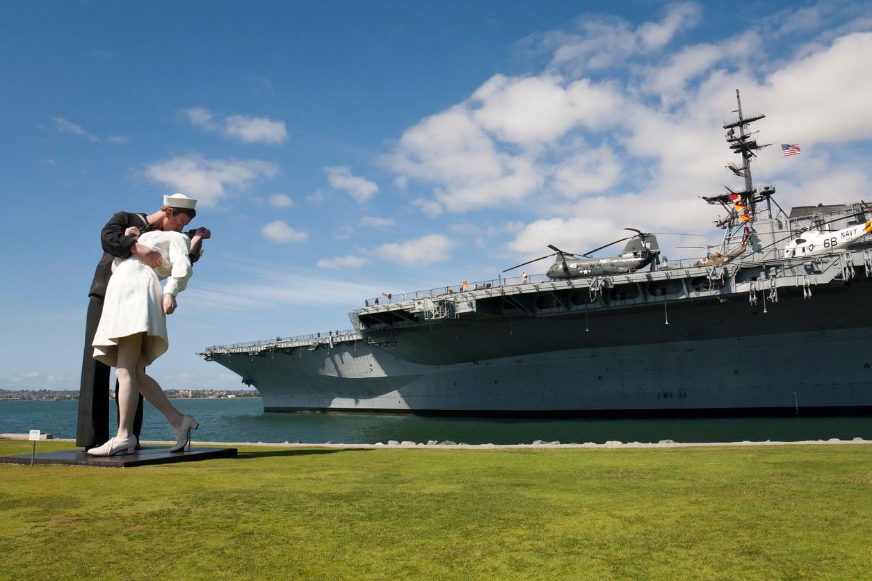 USS Midway Museum at San Diego, California