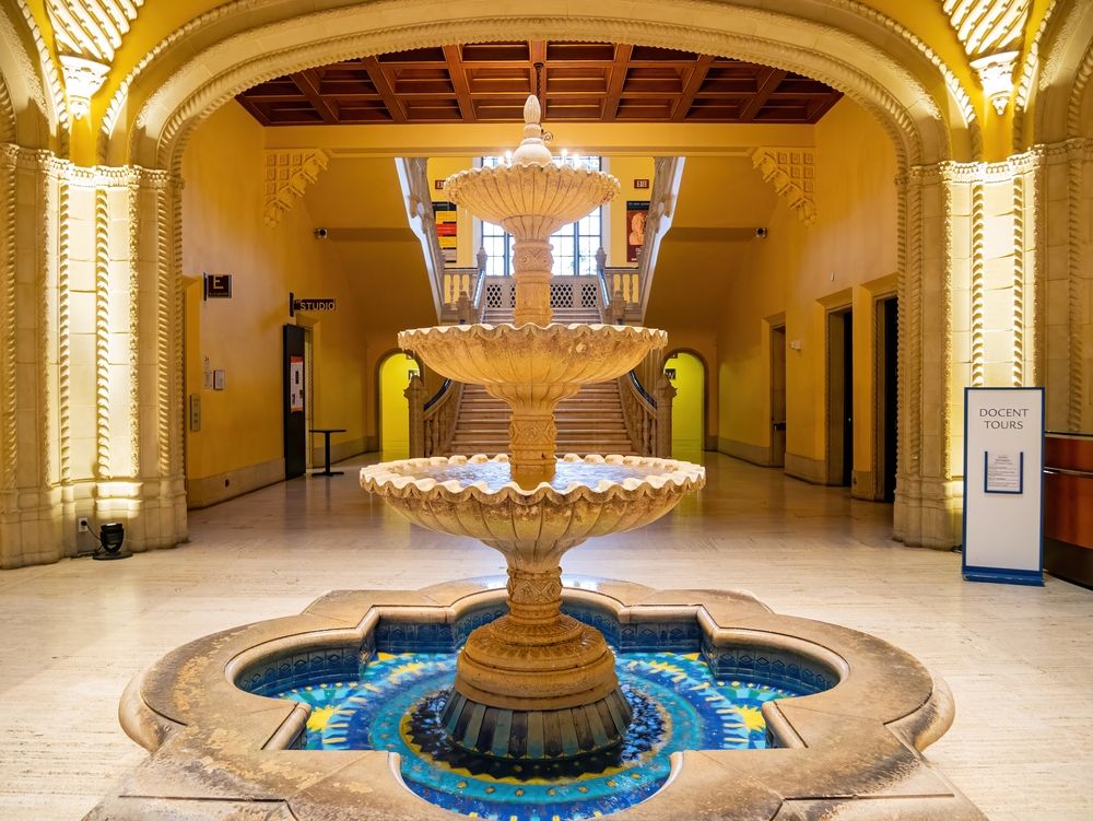 Interior of San Diego Museum of Art