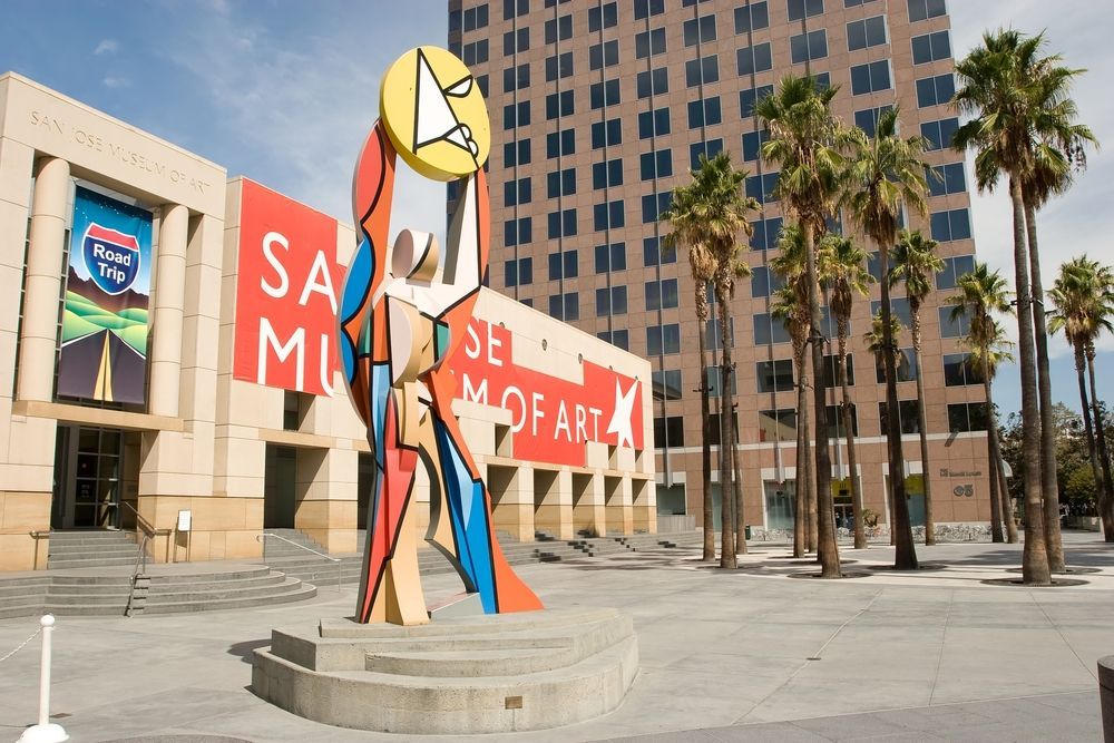Exterior view of San Jose Museum of Art