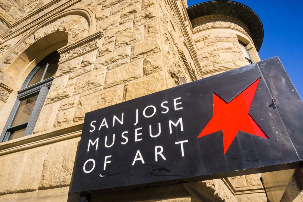 Signage of San Jose Museum of Art
