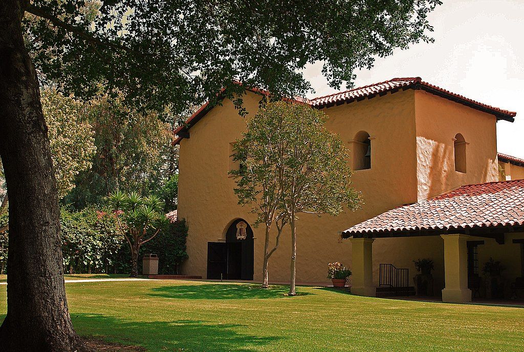 View of Mission San Fernando Rey de España