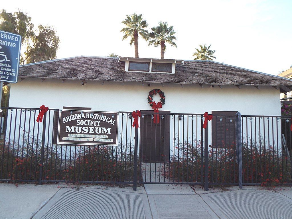 Exterior of Sanguinetti House Museum