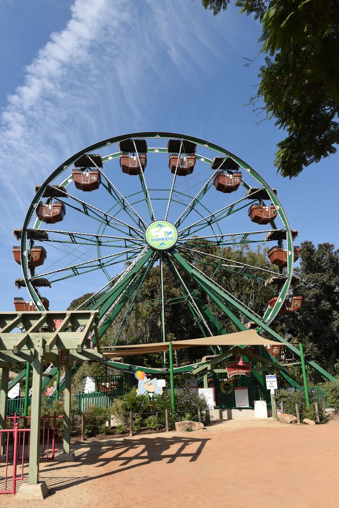 Ferris wheel at Santa Ana Zoo