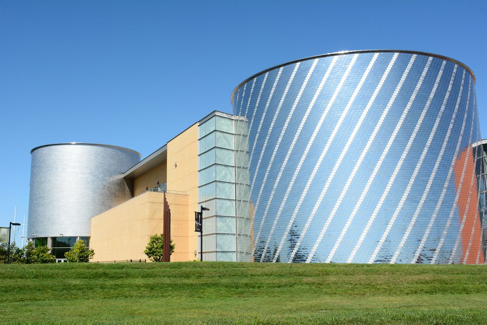Exterior view of Science Center of Iowa