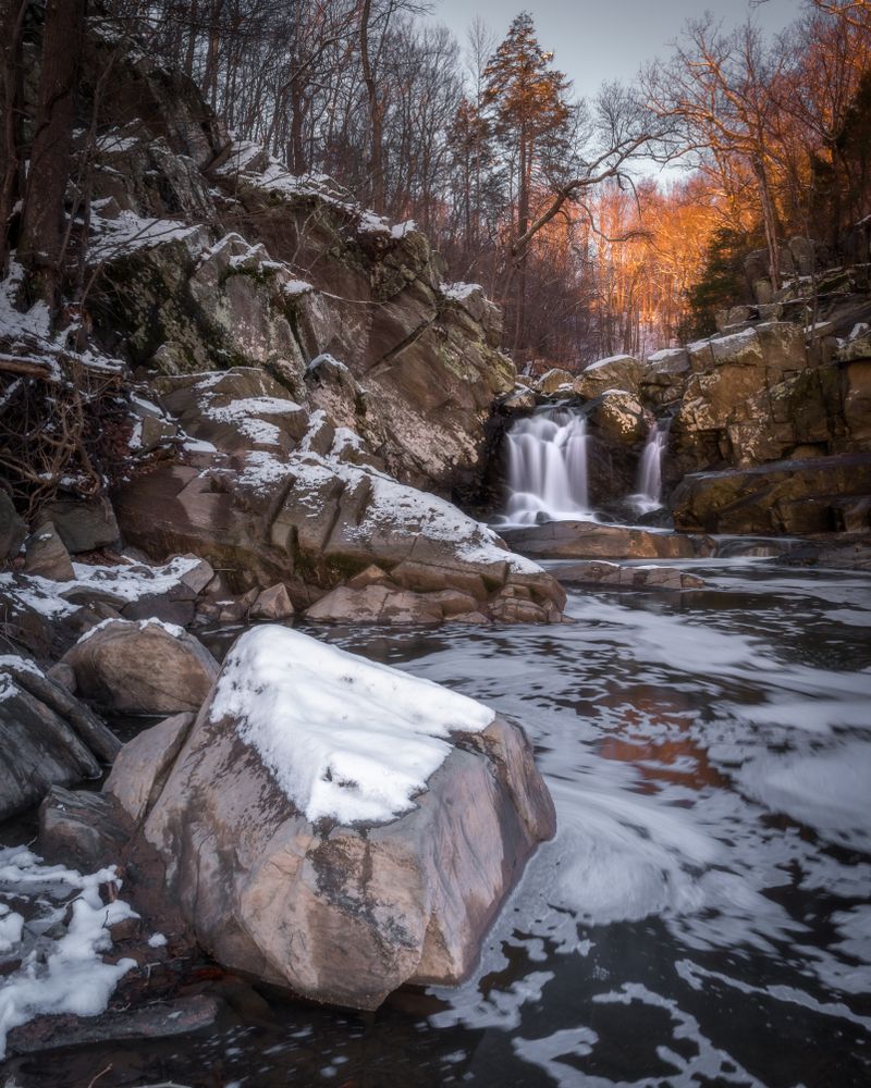 Snow at Scott’s Run Nature Preserve