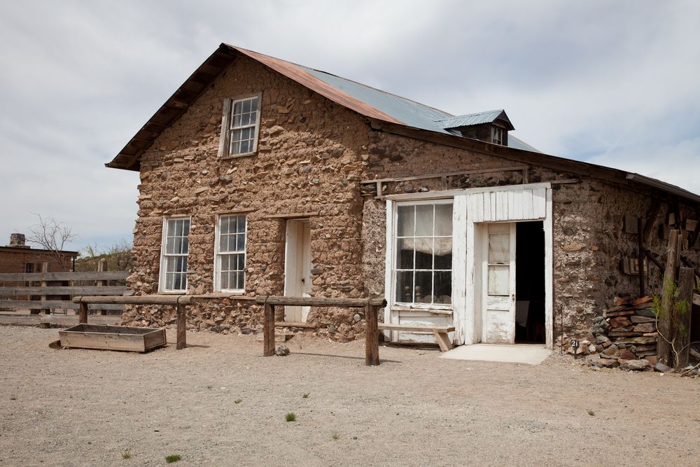 A house at Shakespeare, New Mexico