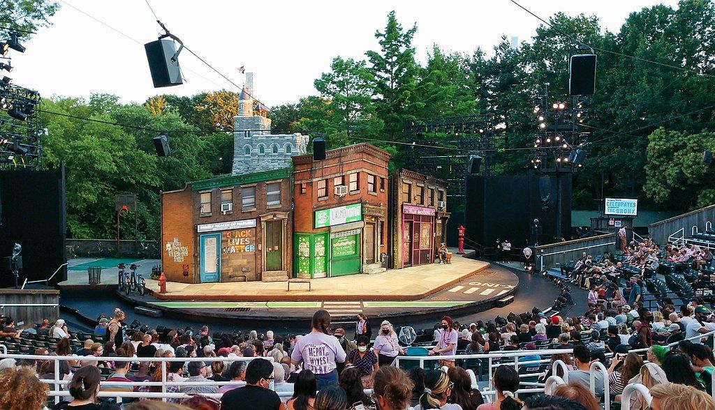 Performance by Shakespeare in the Park