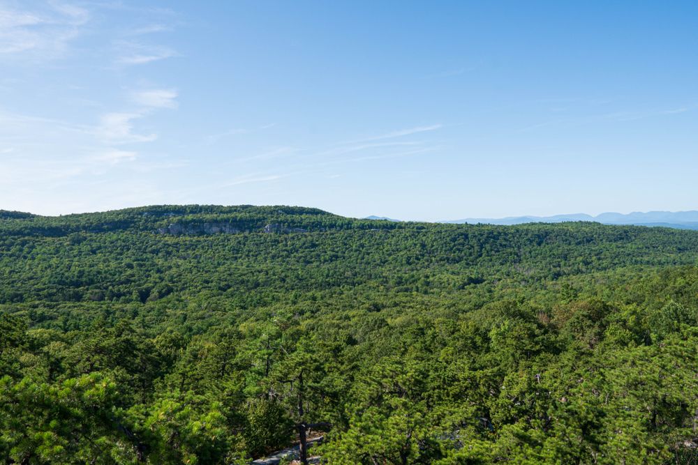 Beautiful view from Shawangunk Mountains