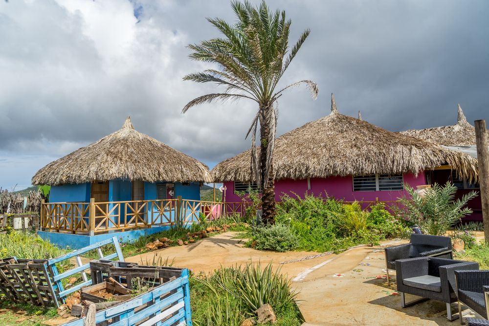 Colorful houses at Shelterrock Paradise