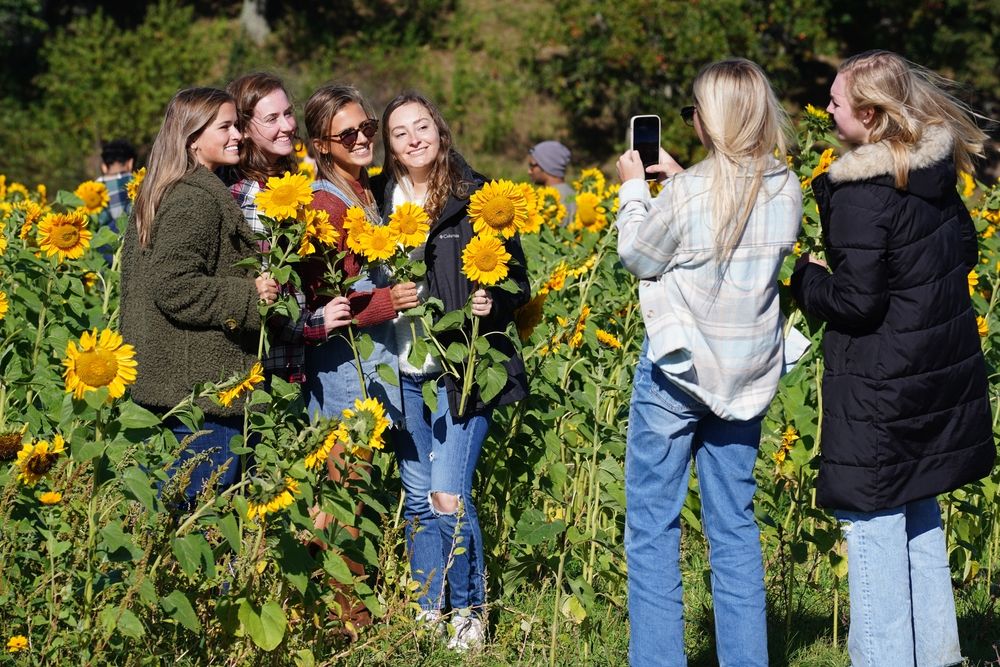 People at Sinkland Farms