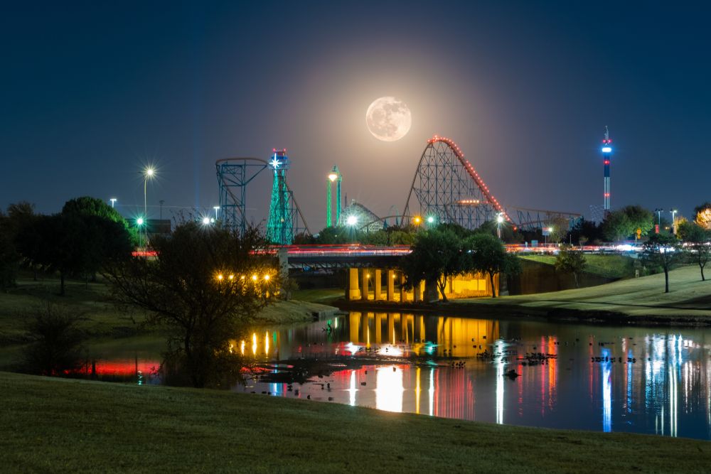 Six Flags in Arlington