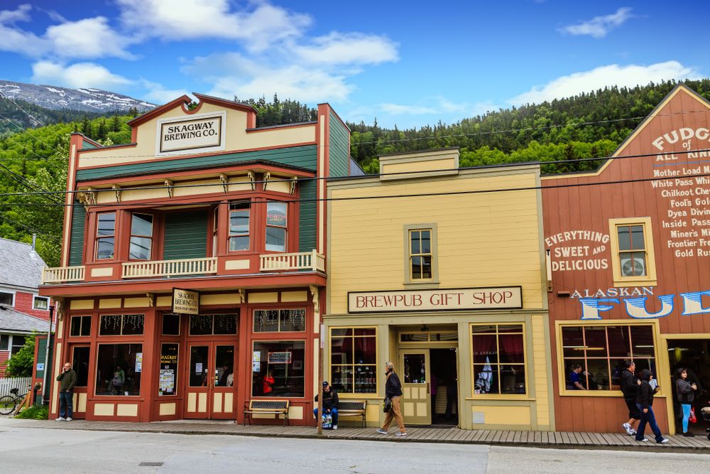 Exterior of the Skagway Brewing Company